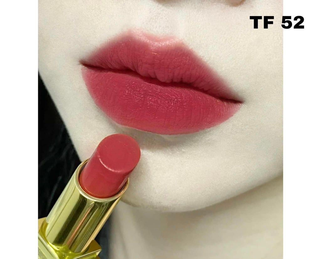 TomFord - Son Tom Ford Satin Matte Lip Color #52 Naked Rose (Ko tđ)