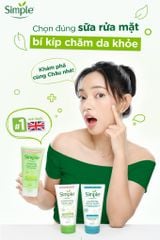 SRM Simple Kind To Skin 150ml #Xanh Lá (Mẫu Mới)