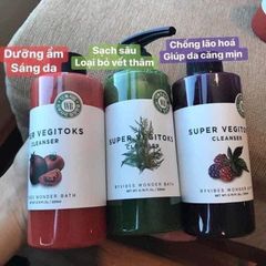 SRM rau quả Super Vegitoks 300ml #Đỏ SALE 250k>194k