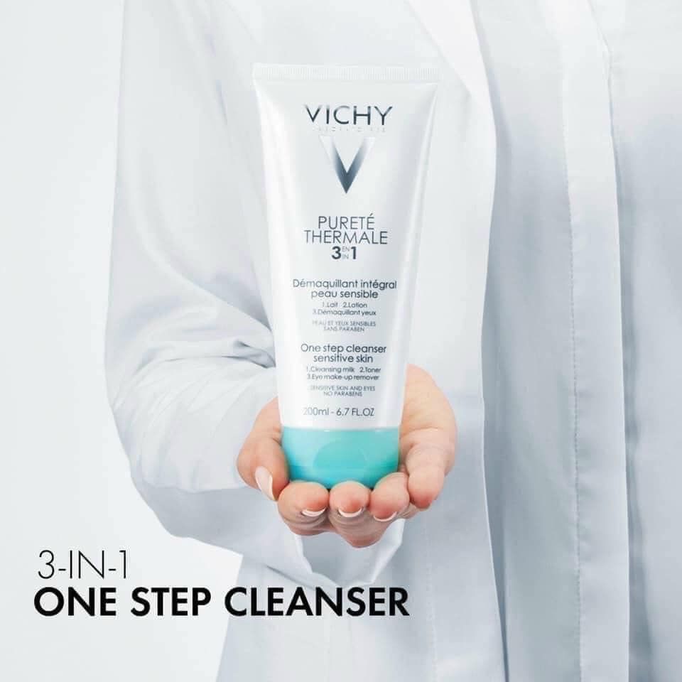 Vichy - SRM Tẩy Trang 3 Tác Dụng 100ml