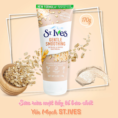 Sữa Rửa Mặt Tẩy Tế Bào Chết Tinh Chất Yến Mạch ST.IVES 170g