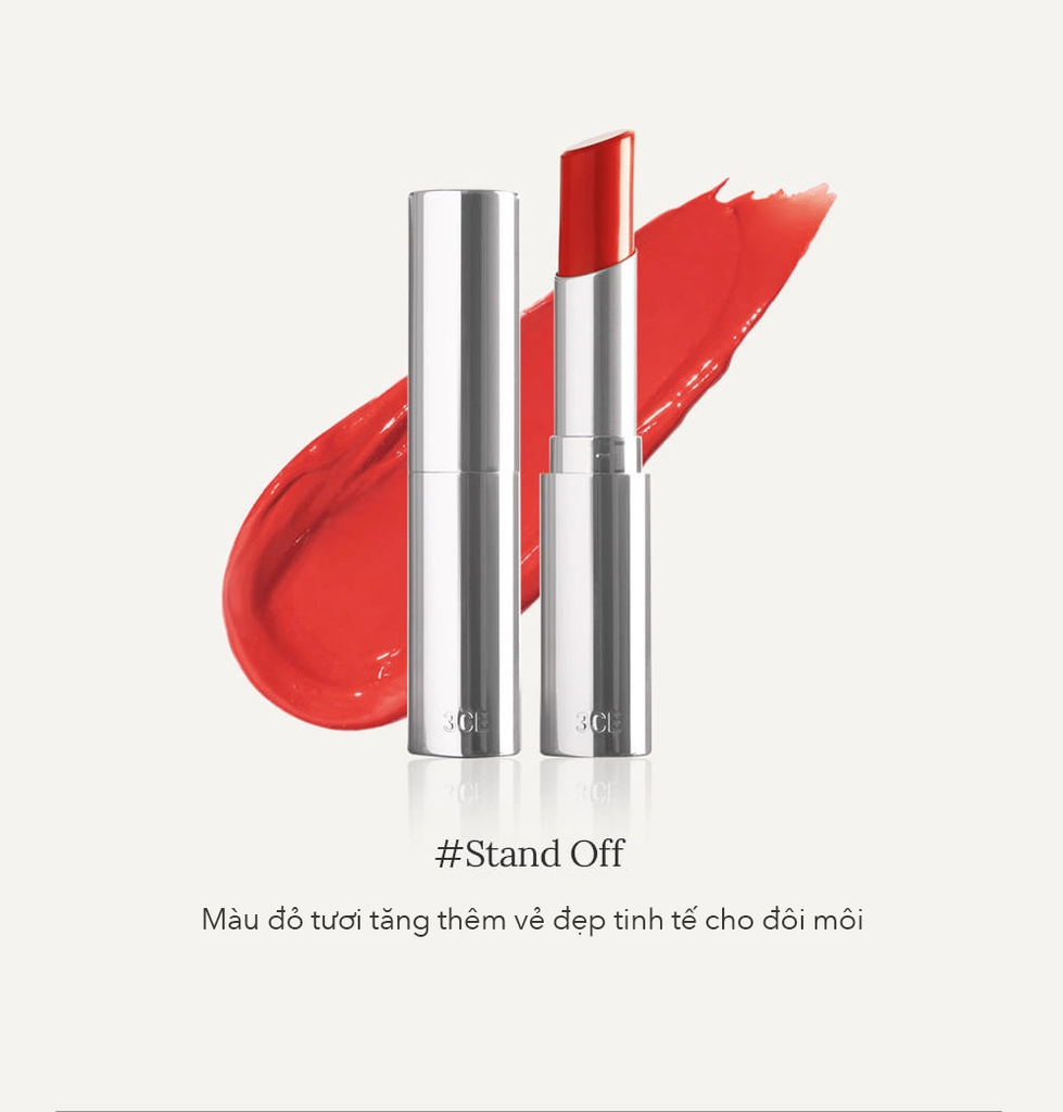 3CE - 3CE Glow Lip Color #Stand Off