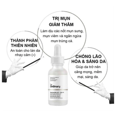 The Ordinary-Niacinamide 10%+Zinc 1% 60ml (Chai gấp 2)