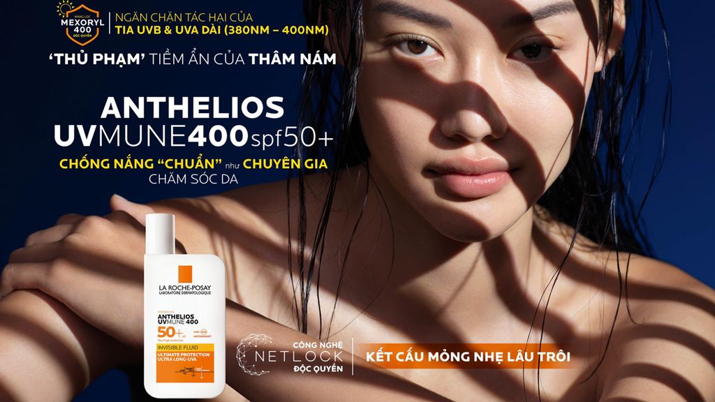 Sữa Chống Nắng La Roche-Posay Anthelios UVMune 400 Fluide Invisible SPF50+ 50ml (Vạch Vàng)