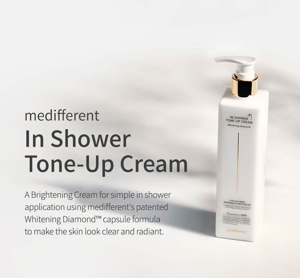 Sữa Tắm Trắng Medifferent In Shower Tone-Up Cream 300ml