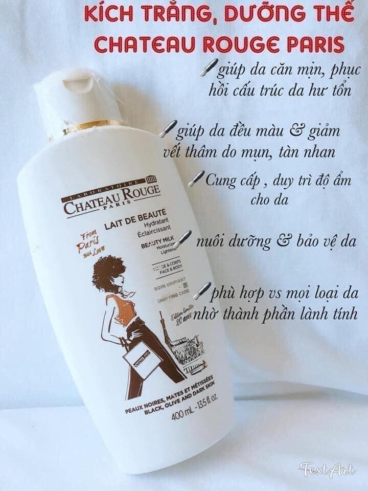 Chateau Rouge - Sữa Dưỡng Trắng Chateau Rouge 400ml