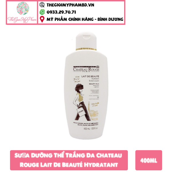 Chateau Rouge - Sữa Dưỡng Trắng Chateau Rouge 400ml