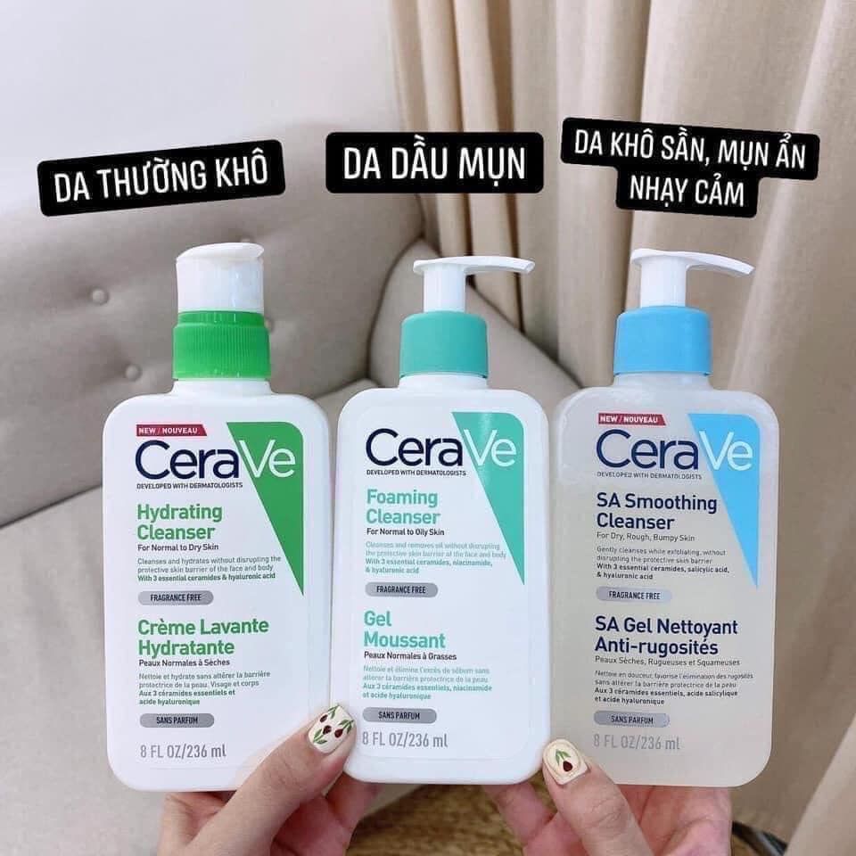 Sữa Rửa Mặt CeraVe SA Smoothing Cleanser 236ml