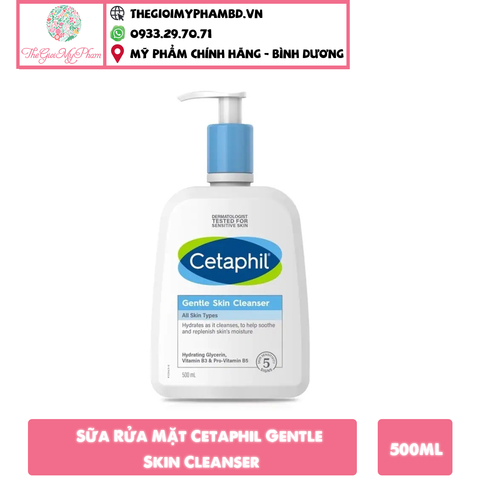 Sửa Rửa Mặt Cetaphil 500ml #All Skin Types