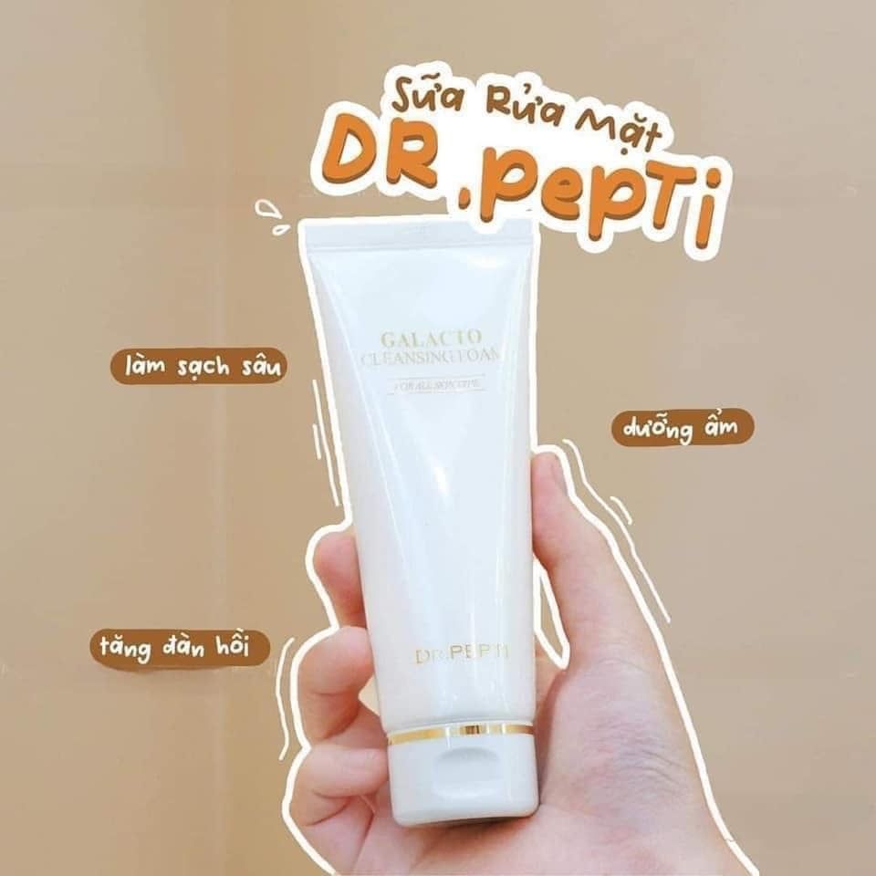 Sữa Rửa Mặt Dr.Pepti+ Galacto Cleansing Foam 110ml