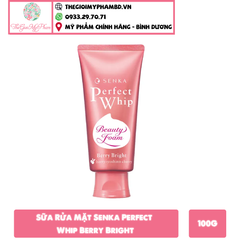 Sữa Rửa Mặt Senka Perfect Whip Berry Bright