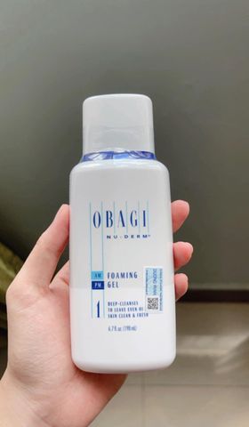 [KTD] Sữa Rửa Mặt Dạng Gel Cho Da Dầu Obagi Nu-derm Foaming Gel 198ml