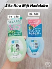 Sữa Rửa Mặt Tạo Bọt Hada Labo Nhật Bản Gokujyun Foaming Cleanser 160ml #X.Nhạt