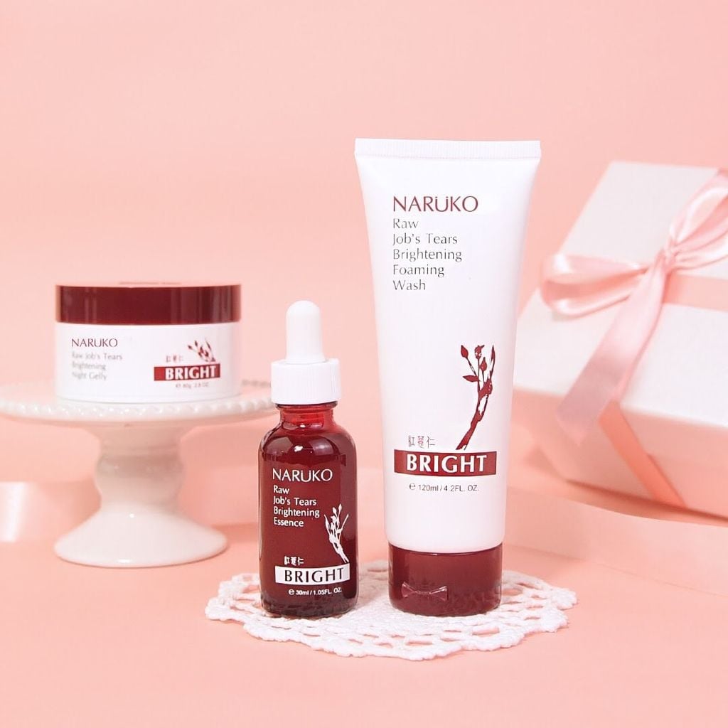 Sữa Rửa Mặt Naruko Ý Dĩ Nhân Đỏ Làm Sáng Da 120ml