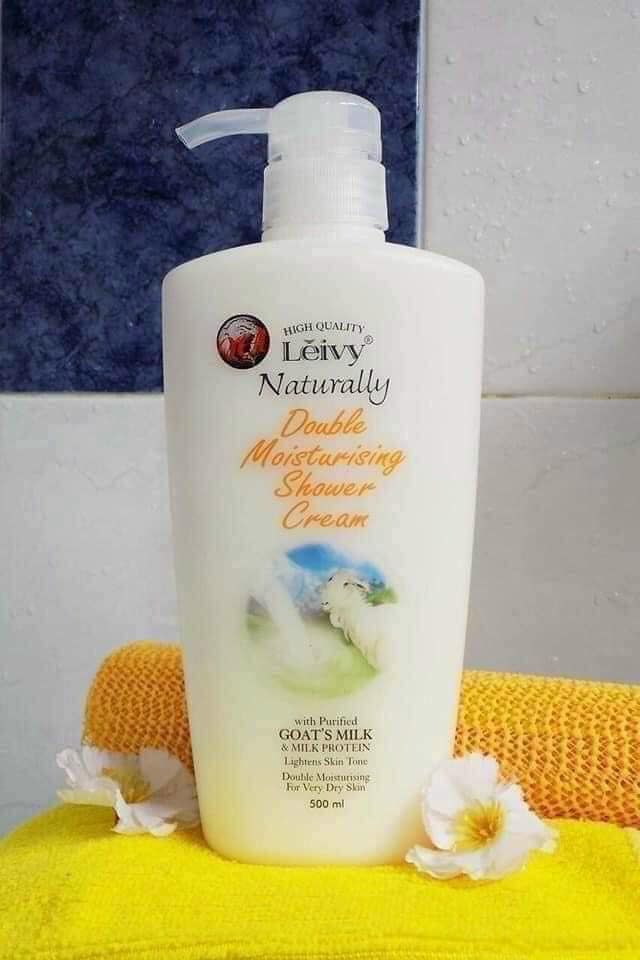 Sữa Tắm Dê Trắng Da Cao Cấp Leivy Naturally 1150ml