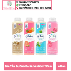 Sữa Tắm St.ives Mỹ 650ml #Oatmeal & Shea Butter