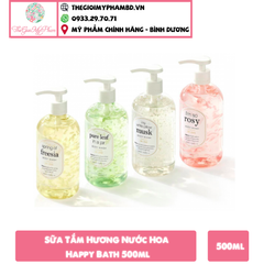 Sữa Tắm Hương Nước Hoa Happy Bath 500ml #Musk