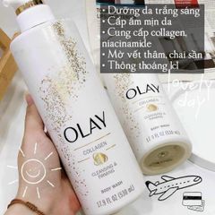 Sữa Tắm Olay Collagen and Vitamin B3 530ml