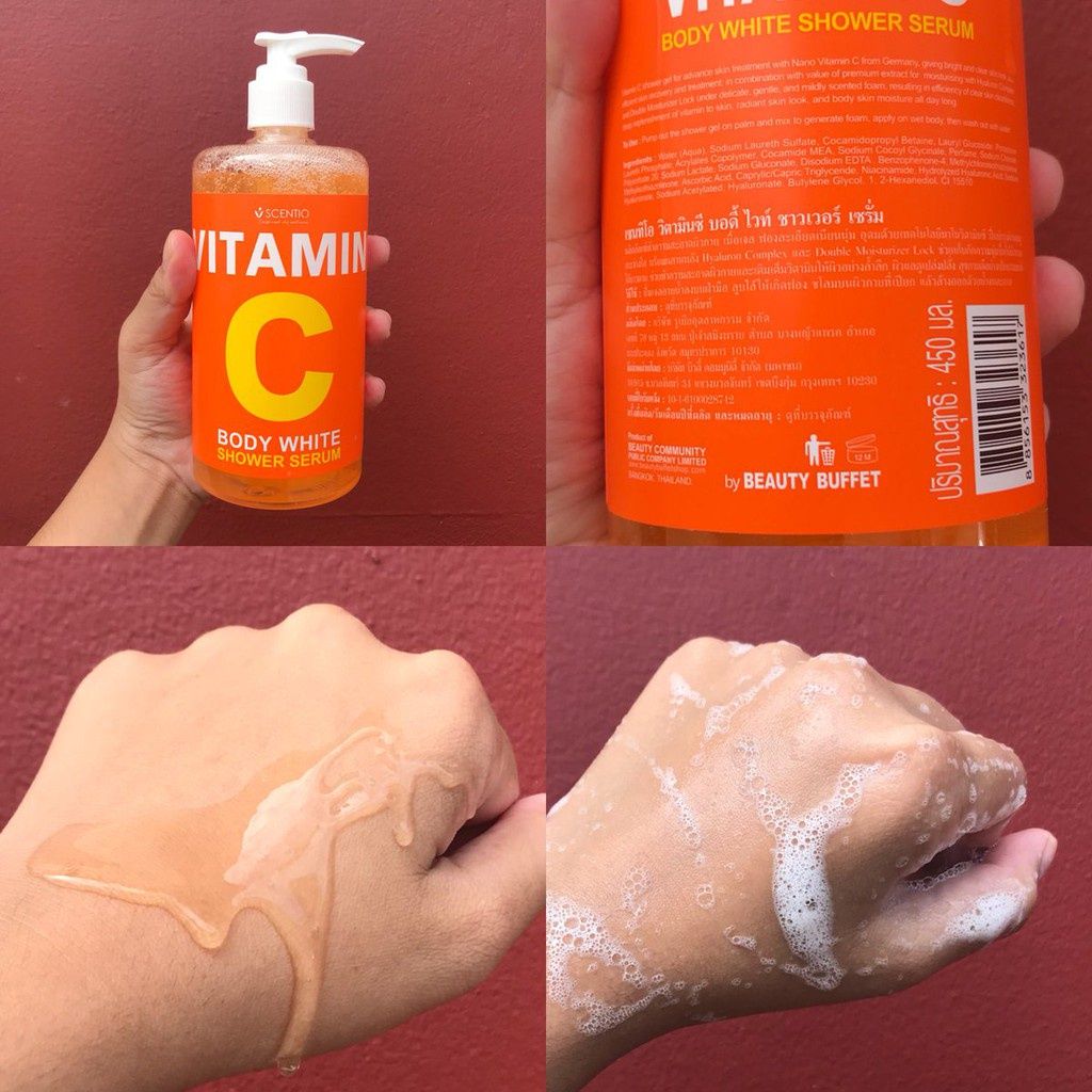 Sữa Tắm Beauty Buffet Scentio Vitamin C 450ml