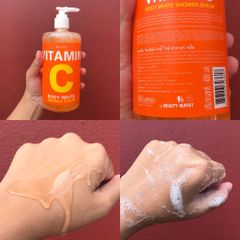 Sữa Tắm Dưỡng Trắng Và Phục Hồi Da Scentio Vitamin C Body White Shower Serum [450ml]