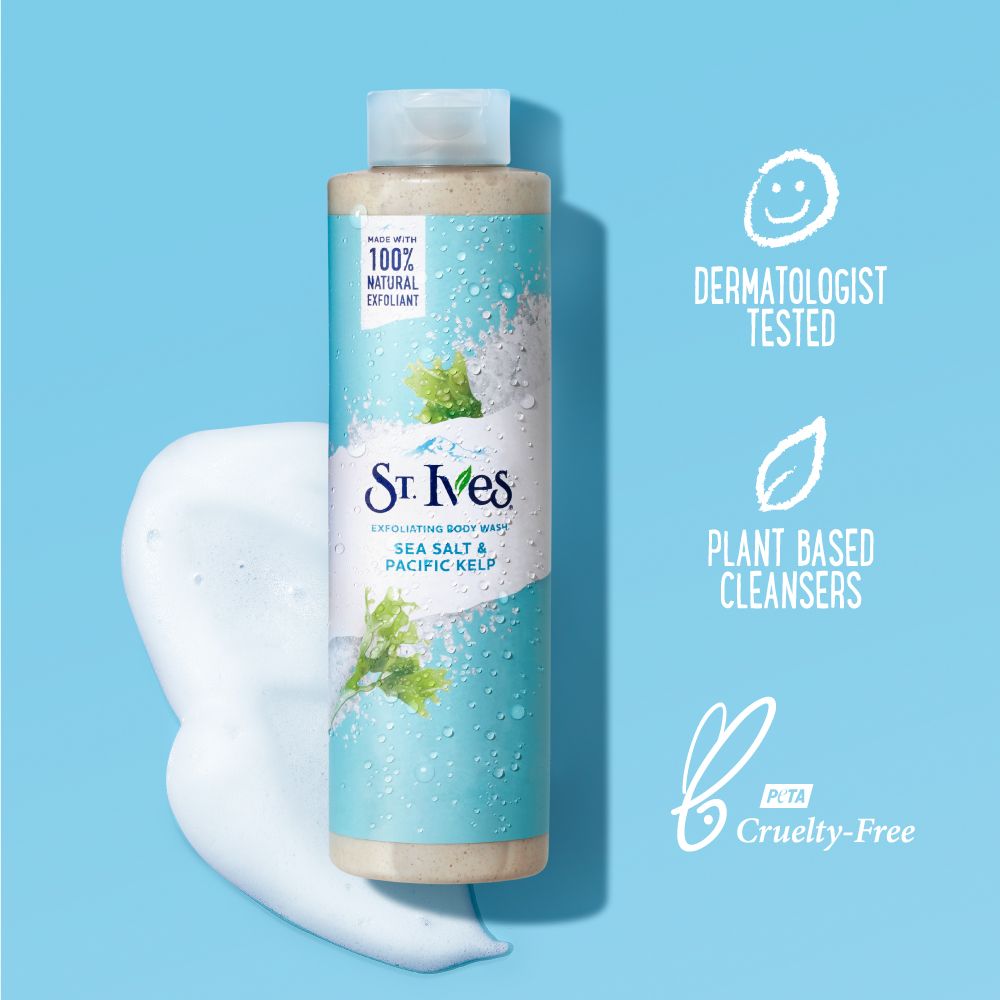 Sữa Tắm St.ives Mỹ 650ml #Sea Salt & Pacific Kelp