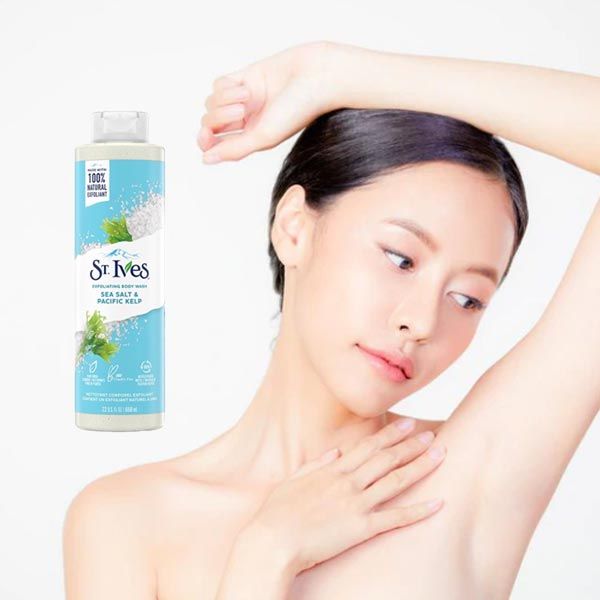 Sữa Tắm St.ives Mỹ 650ml #Sea Salt & Pacific Kelp