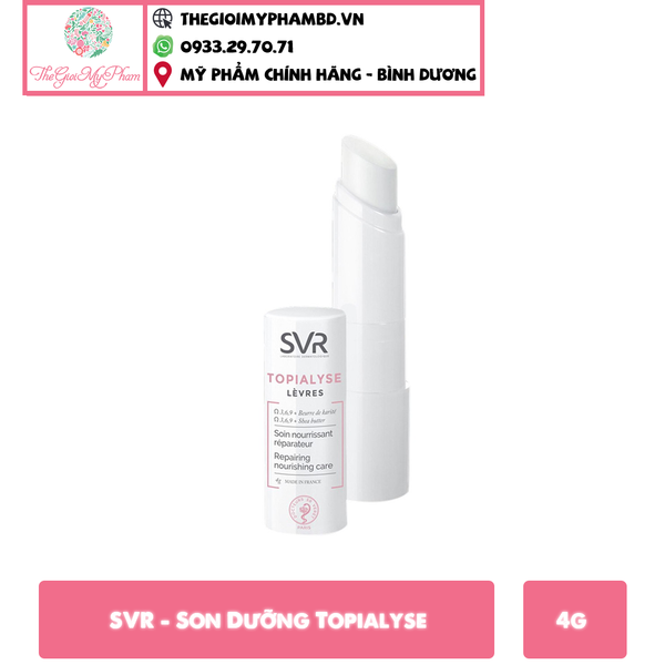 SVR - Son Dưỡng Topialyse