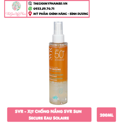 SVR - Xịt Chống Nắng SVR Sun Secure Eau Solaire 200ml