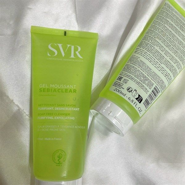 SVR - SRM da dầu Sebiaclear Gel Moussant 200ml
