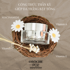 Kem Kích Trắng Váng Sữa Oroche Po2 Tone Up Cream 50g