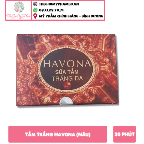 Tắm Trắng Havona 20 phút (Nâu)