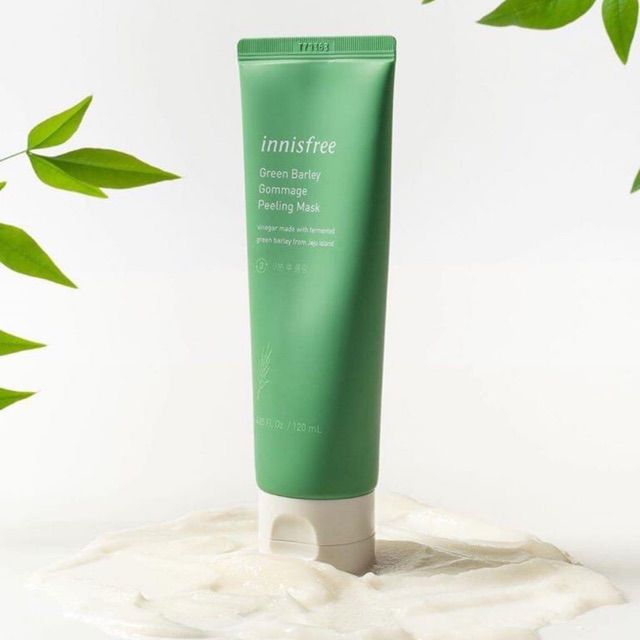 Mặt Nạ Tẩy Da Chết Innisfree Green Barley Gommage Peeling Mask 120ml