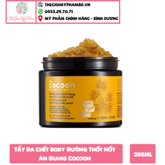 Tẩy Da Chết Body Đường Thốt Nốt An Giang Cocoon 200ml