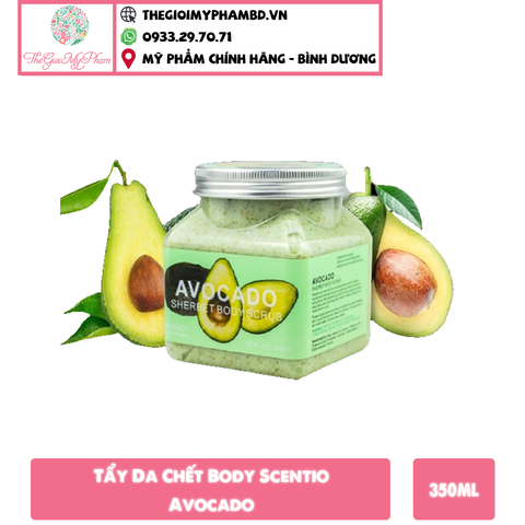 Tẩy Da Chết Body Scentio Avocado 350ml