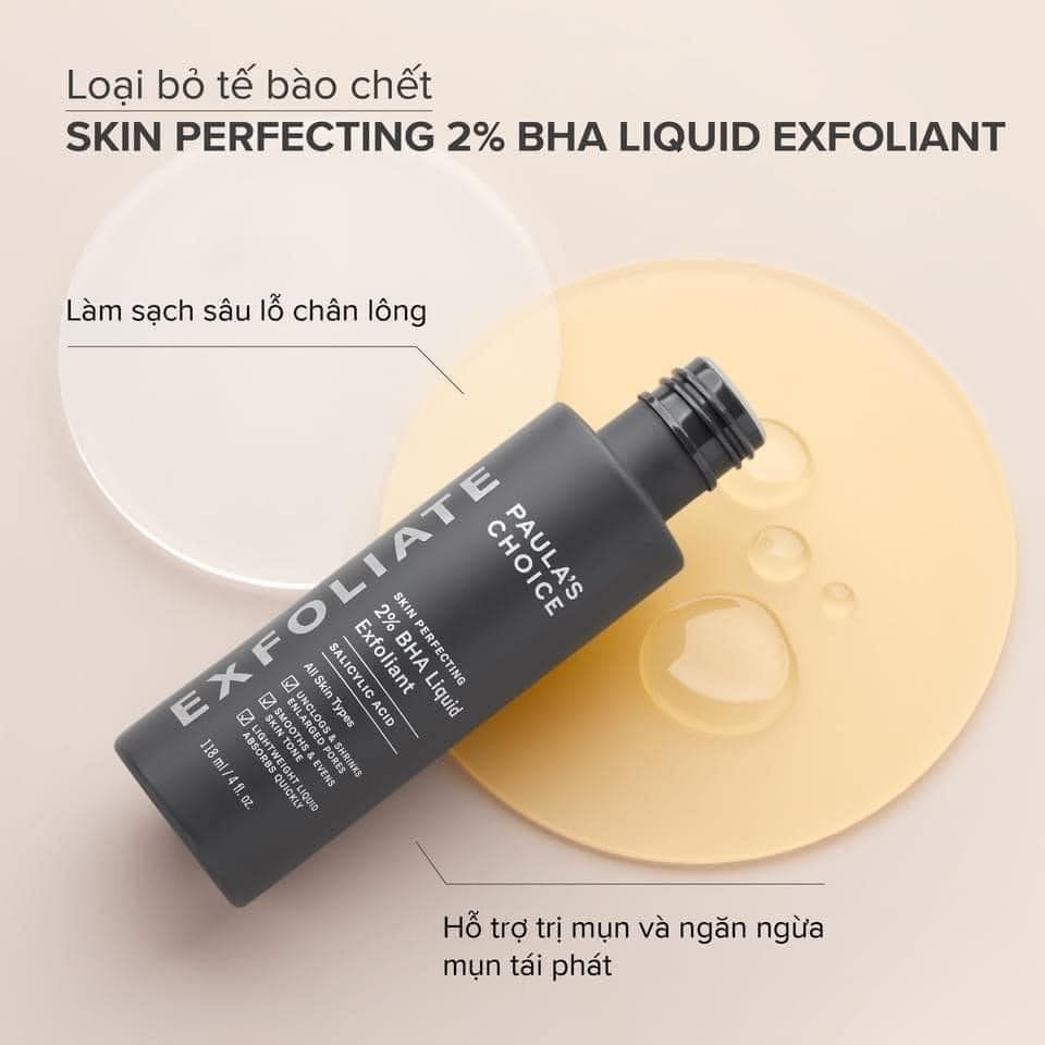 Paula's Choice - 2% BHA Liquid Exfoliant 118ml (Ko Tđ)