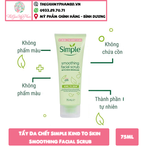 Simple - Tẩy Da Chết 75ml