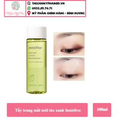 Tẩy trang mắt môi táo xanh Innisfree 100ml