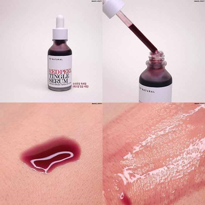 So Natural - Tinh Chất Red Peel Tingle Serum 35ml