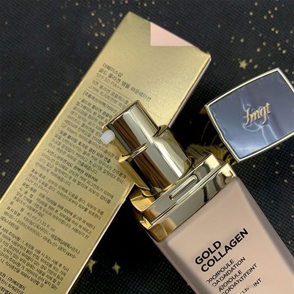 TheFaceShop - Nền Gold Collagen 40ml #201 Mẫu mới