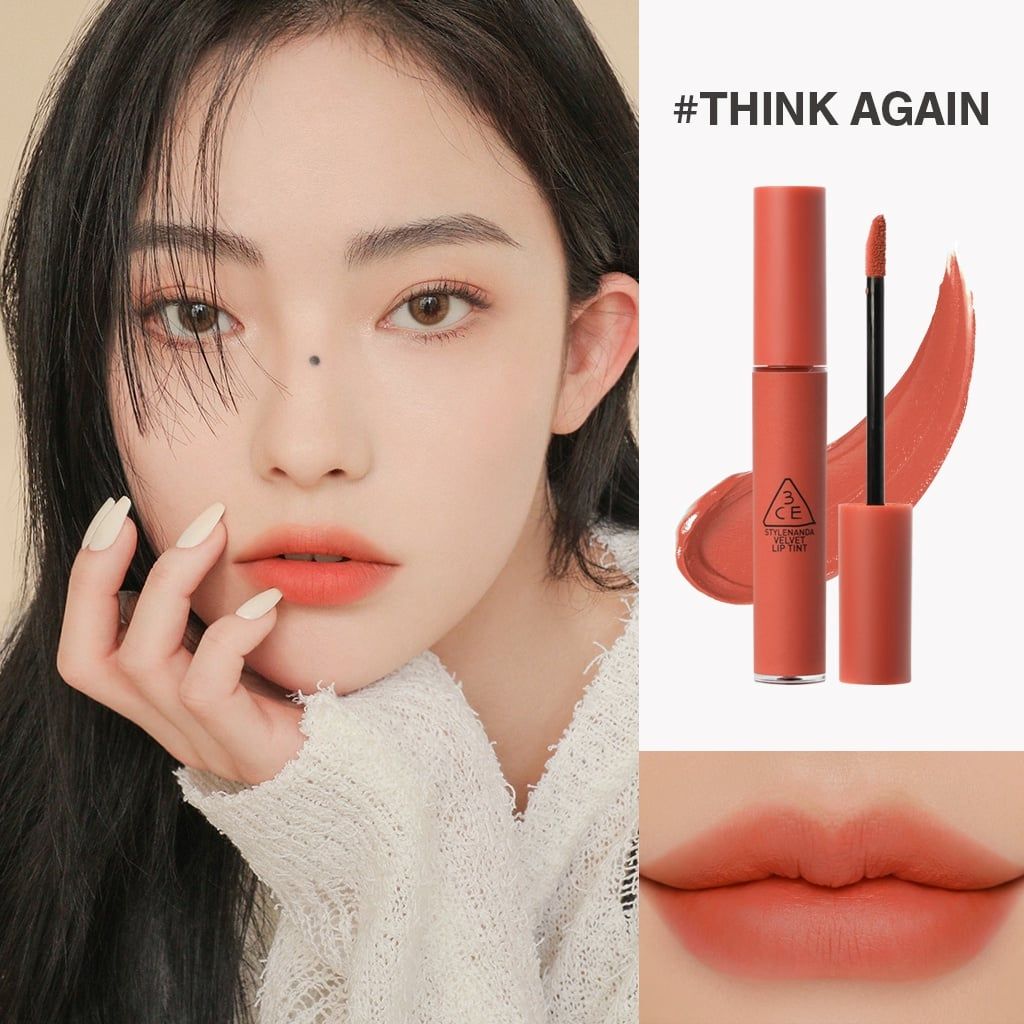 Son 3CE Velvet Lip Tint #Like Gentle ( Ko tđ )