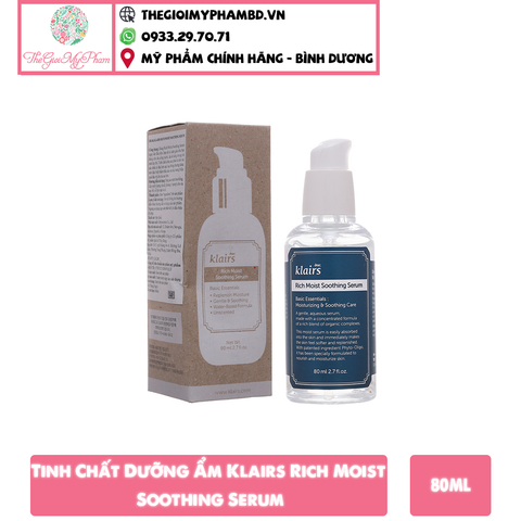 Klairs - Rich Moist Soothing Serum 80ml