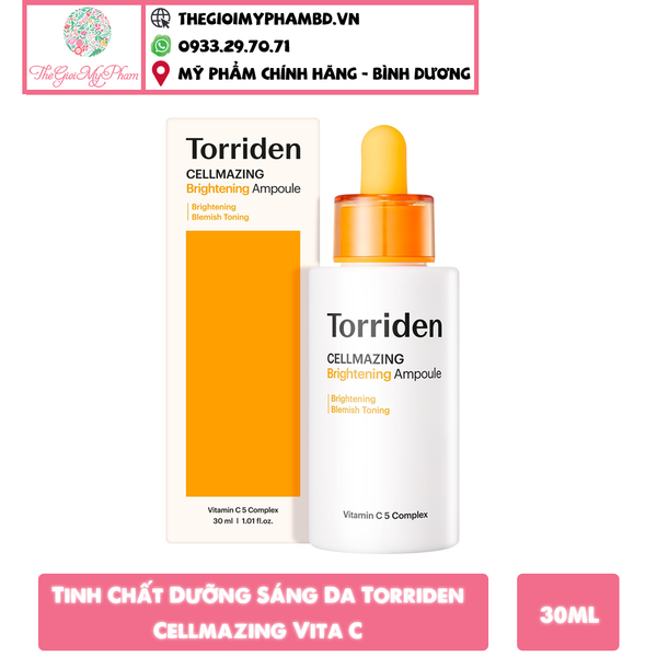 Tinh Chất Dưỡng Sáng Da Torriden Cellmazing Vita C 30ml