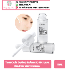 Tinh Chất Dưỡng Trắng, Đều Màu Da So Natural Red Peel White 11ml (Nhỏ)