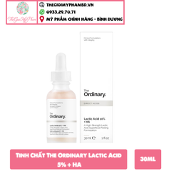 Tinh Chất The Ordinary Lactic Acid 5% + HA 30ml