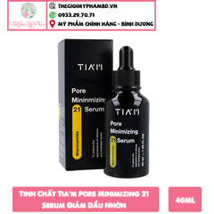 Tinh Chất Kiểm Soát Dầu Nhờn Thu Nhỏ Lỗ Chân Lông 20% Niacinamide +1% Zinc Tiam Pore Mininmizing 21
