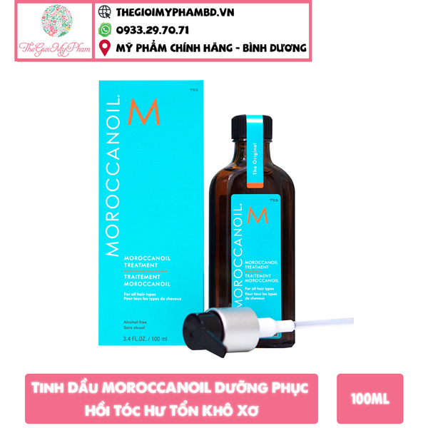 Moroccanoil - Tinh Dầu Dưỡng Tóc 100ml (Ko tđ)