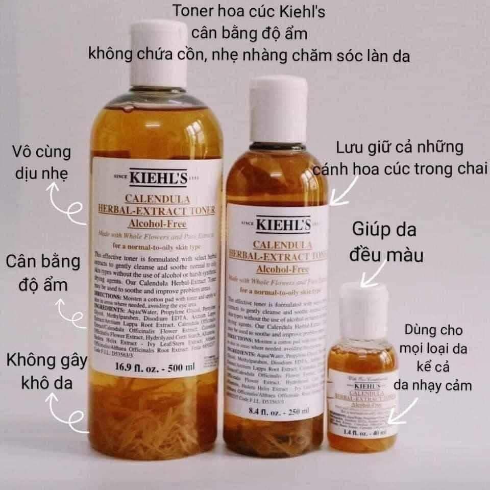 Toner hoa cúc Kiehls Calendula 75ml