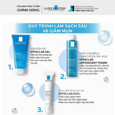 Laroche Posay - Toner Se Khít LCL 200ml (Da dầu mụn)