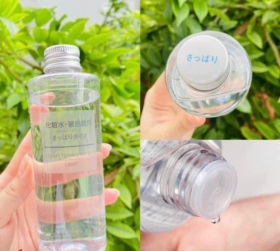 Nước Hoa Hồng MUJI Light Toning Water 200ml #Light (Da Dầu)