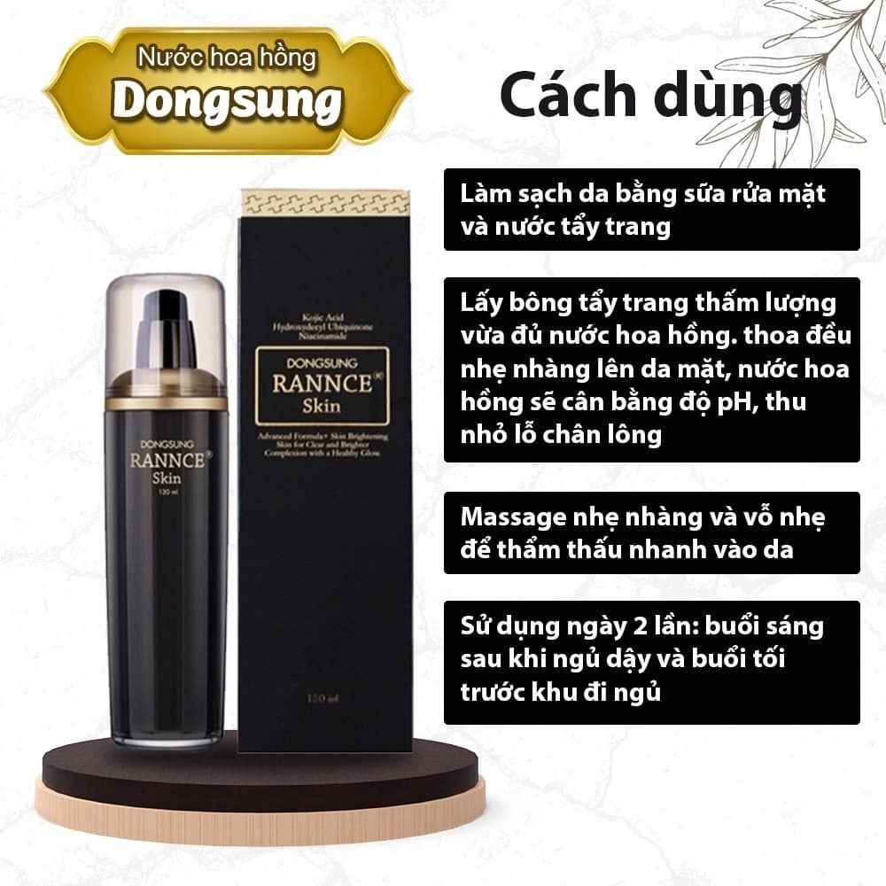 Toner Trị Nám Dongsung Rannce Skin 130ml